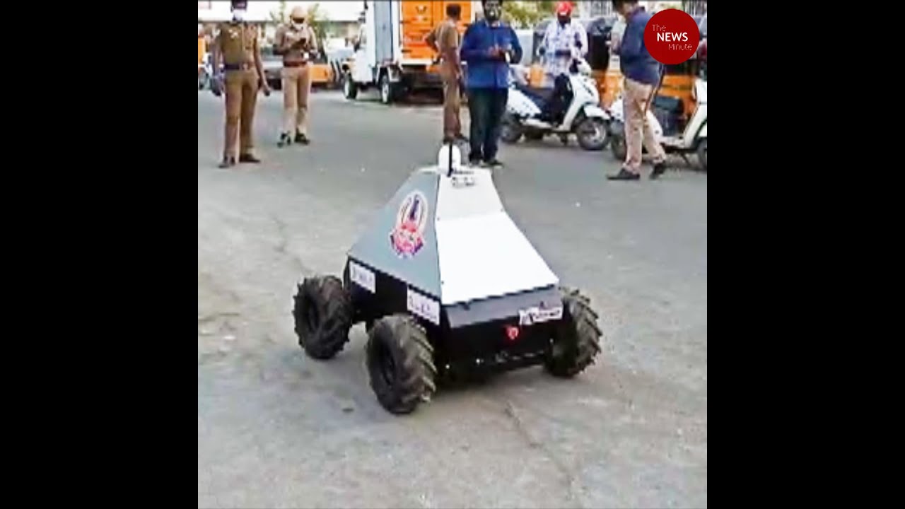 Chennai police launch Robot Cop to monitor COVID-19 containment areas