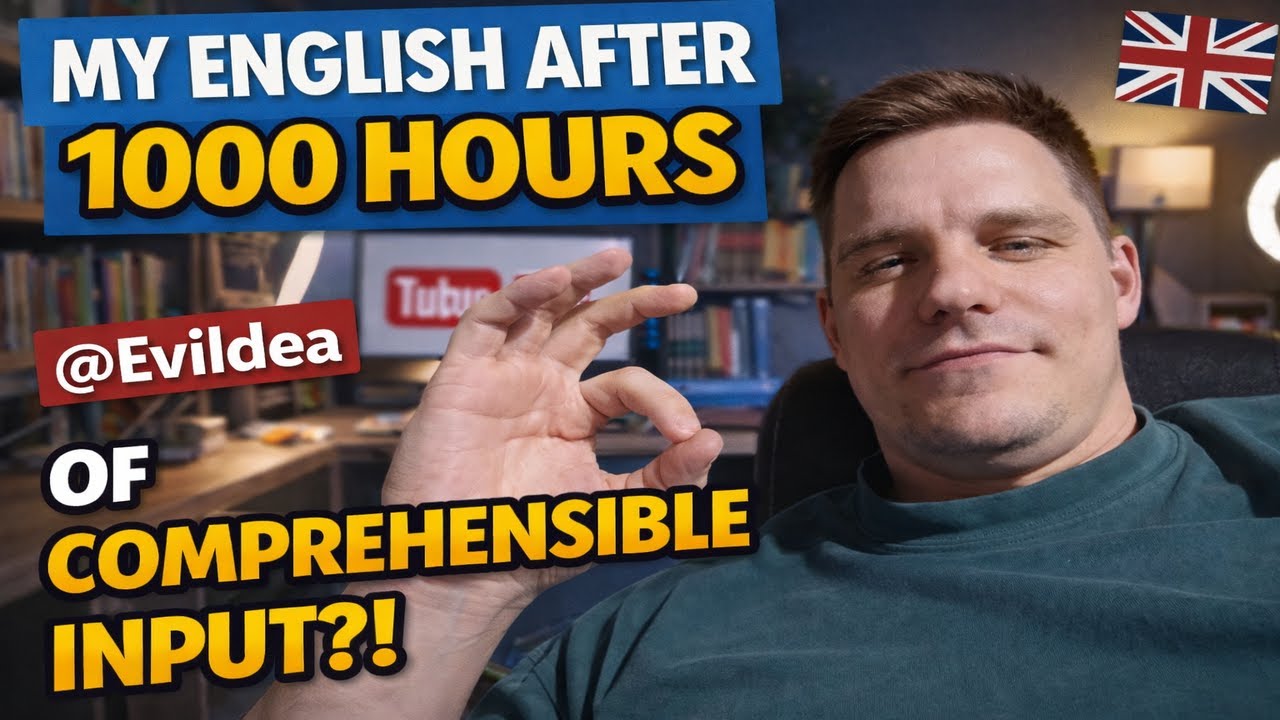 How do I speak English after 1000 hours of Comprehensible input English?  ⁨@Evildea  ?