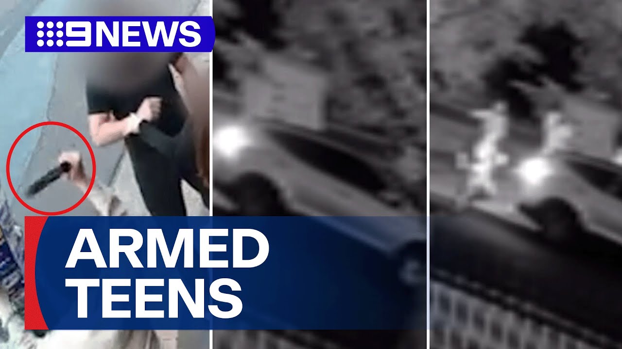 Family terrified after Melbourne home invasion | 9 News Australia