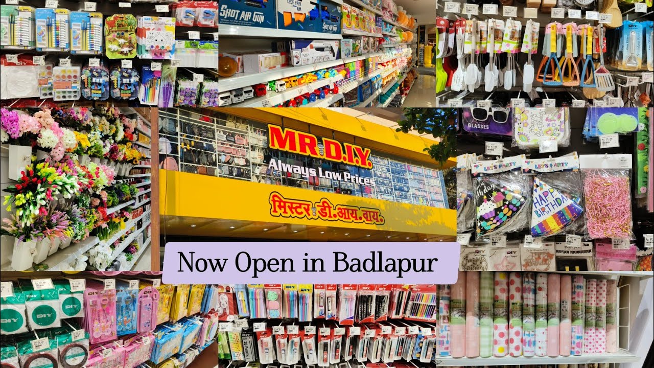 Mr DIY Badlapur Tour / Stationary Home Essentials Party Diy Kit / All in One Store
