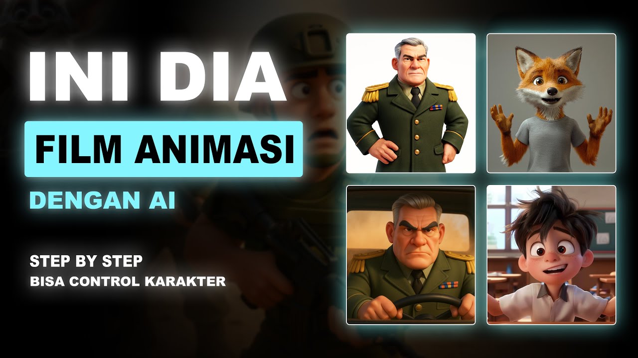 Ini Dia Cara Membuat Film Animasi dengan AI - VEO 3 dan Runway Act Two