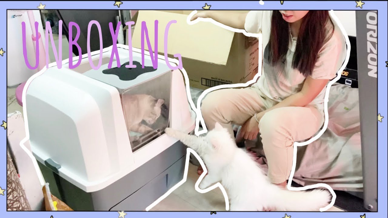 Unboxing EP1.ห้องน้ำแมวกึ่งอัติโนมัติ Smartsift