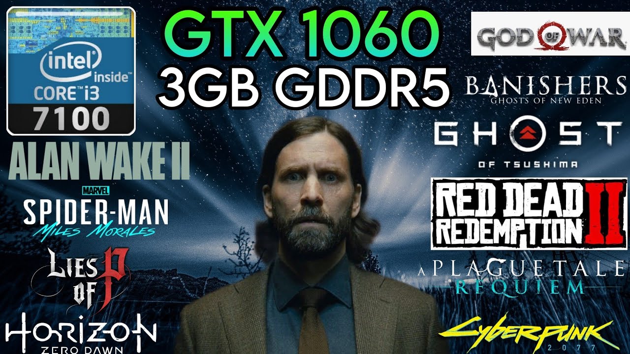 GTX 1060 (3GB) + i3 7100 & 16GB Ram - Test In 10 Games In 2024 !