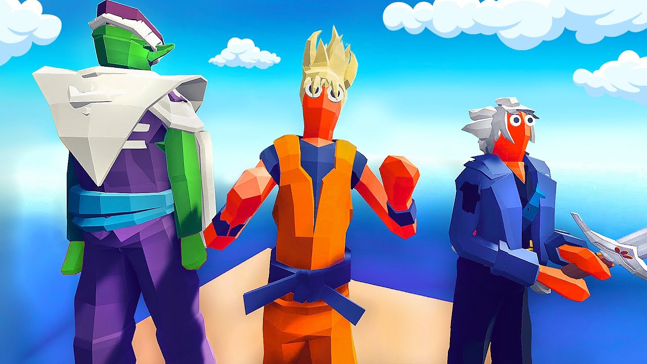TABS Unit Creator! - DRAGON BALL Z Faction! Goku, Vegeta & More - Totally Accurate Battle Simulator