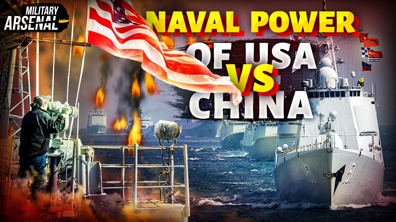 Is World War III brewing? U.S. vs China showdown for the Pacific &ndash; naval power breakdown