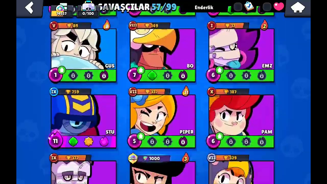 Brawl stars  1vs 3 attım