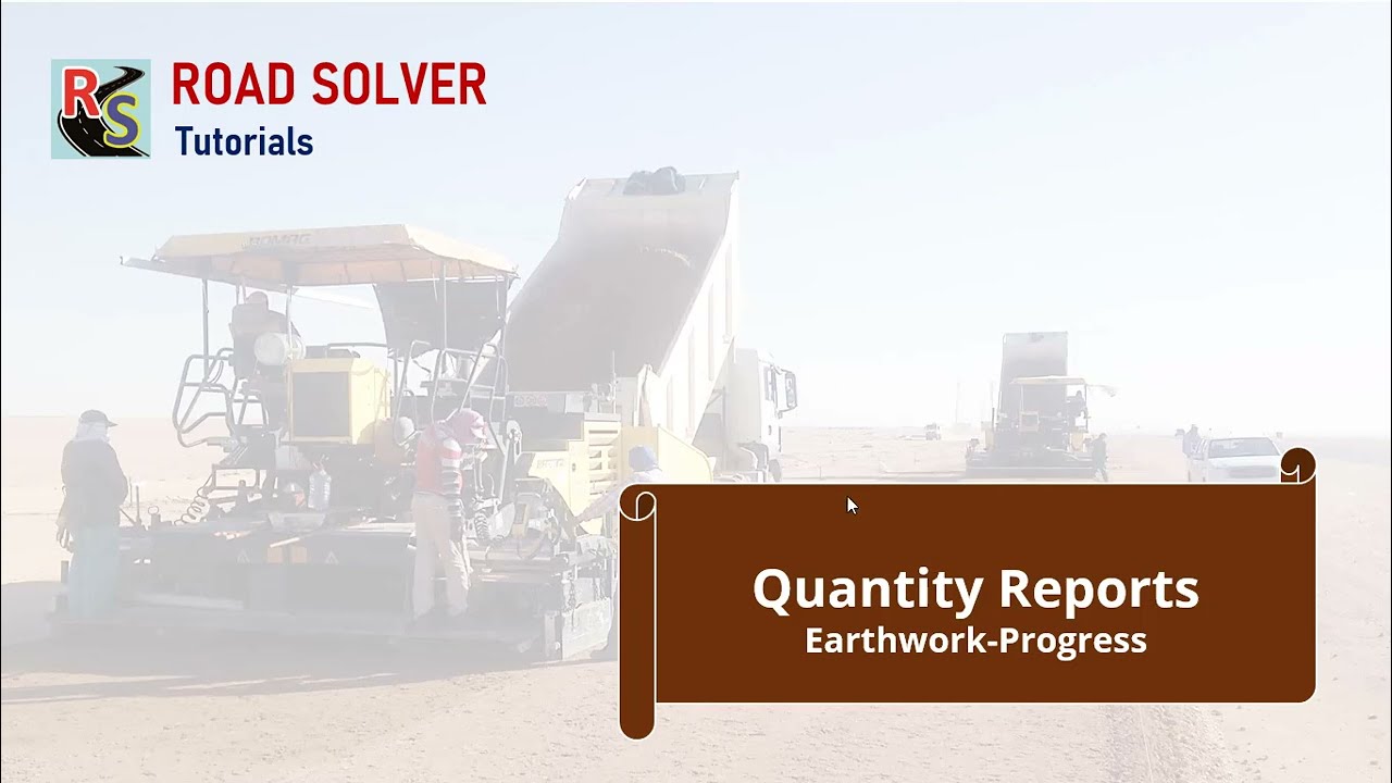Chap 7-9 Managing of Earthwork Progress Quantities Reports
