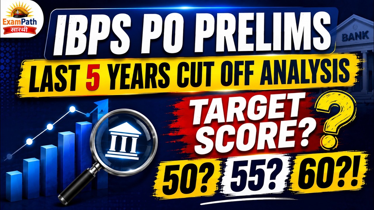 IBPS PO Prelims 2021&ndash;2025 Analysis | Safe Score & Target Score for 2026
