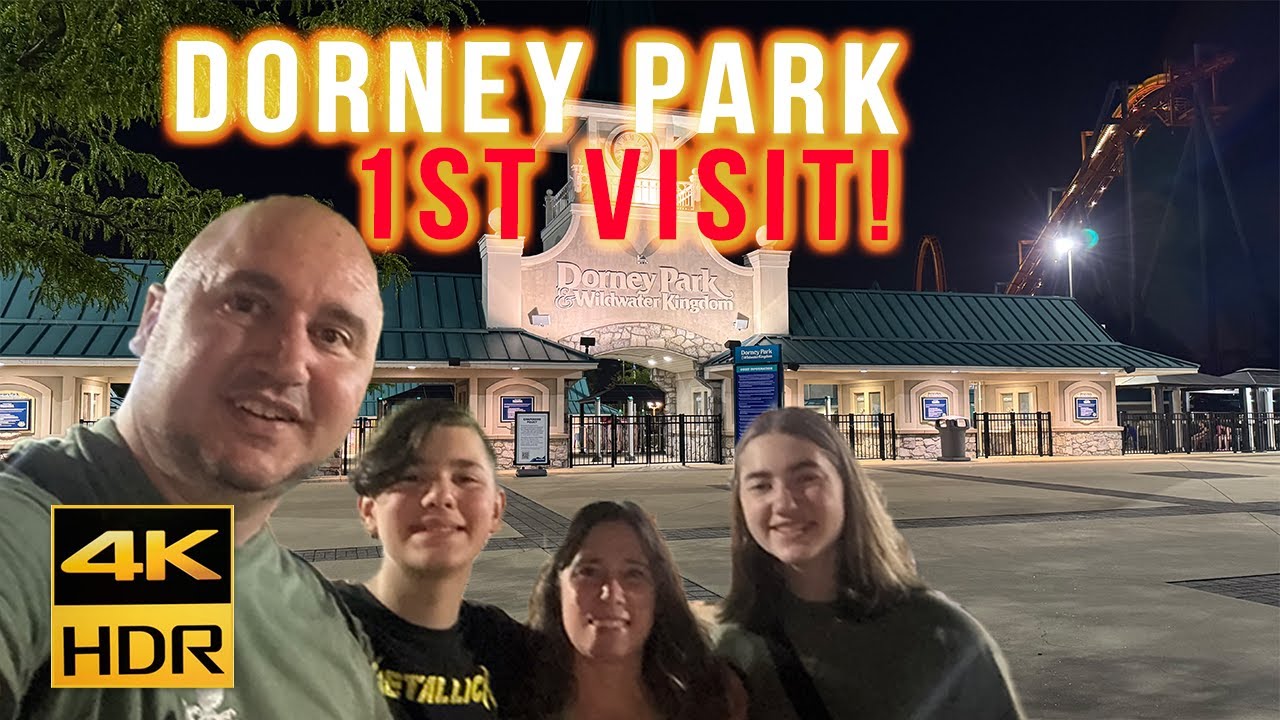 Our First Visit to Historic Dorney Park! Riding 100+ year old Rides!