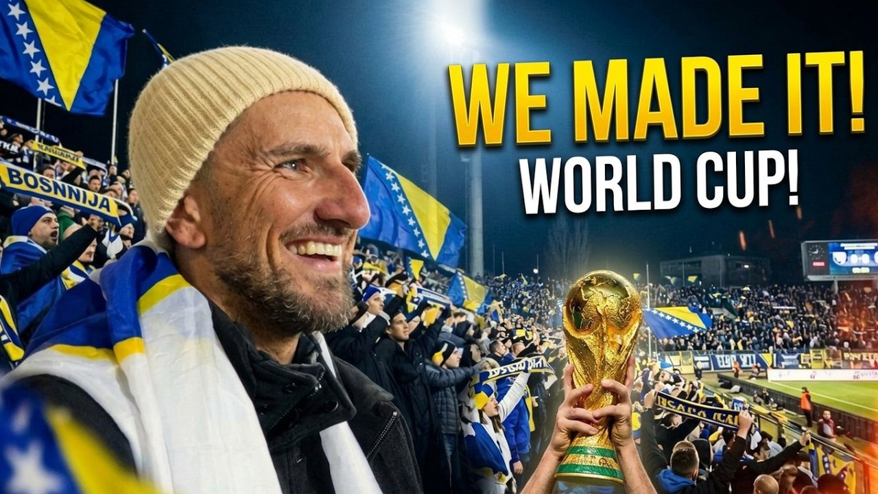 BOSNIA MADE IT TO THE WORLD CUP! | Day with Amel ep.56