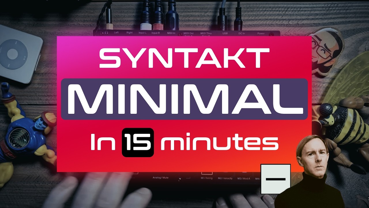 Syntakt | Minimal Techno From Scratch Demo & Tutorial. Minimal Effort, Maximum Effect!