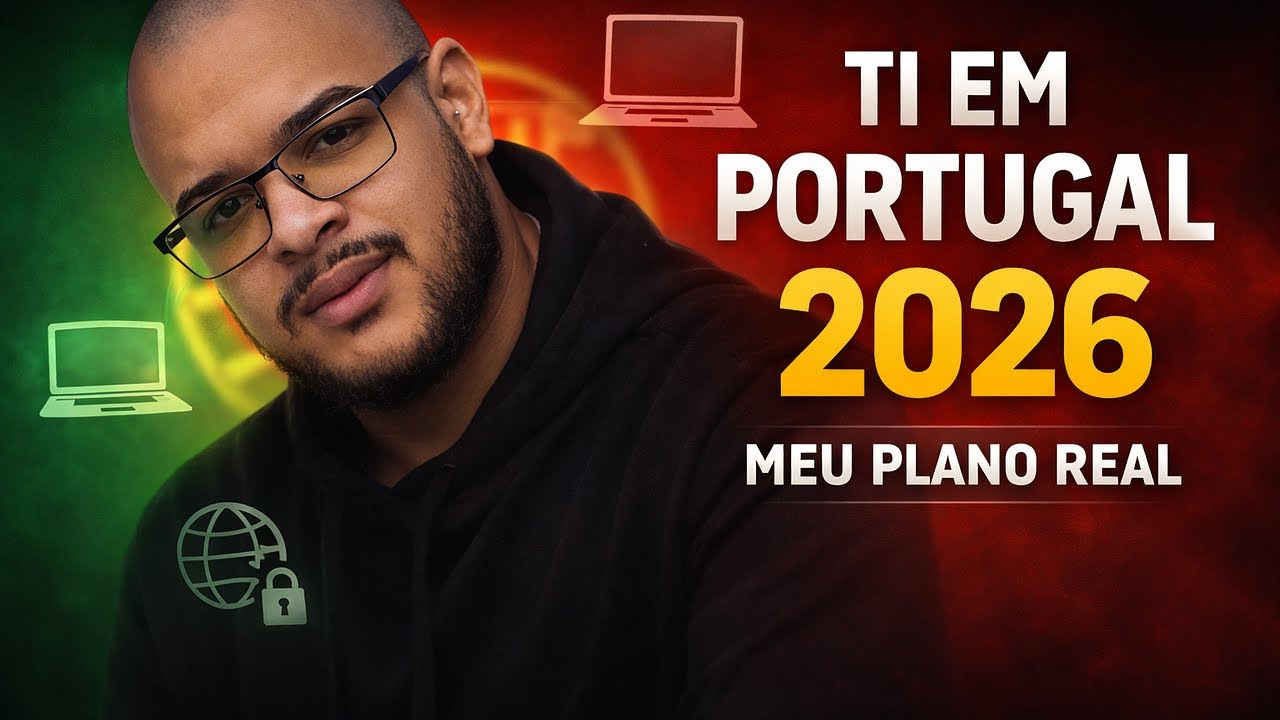 Meu plano para trabalhar com TI em Portugal em 2026 (do zero, sem faculdade)