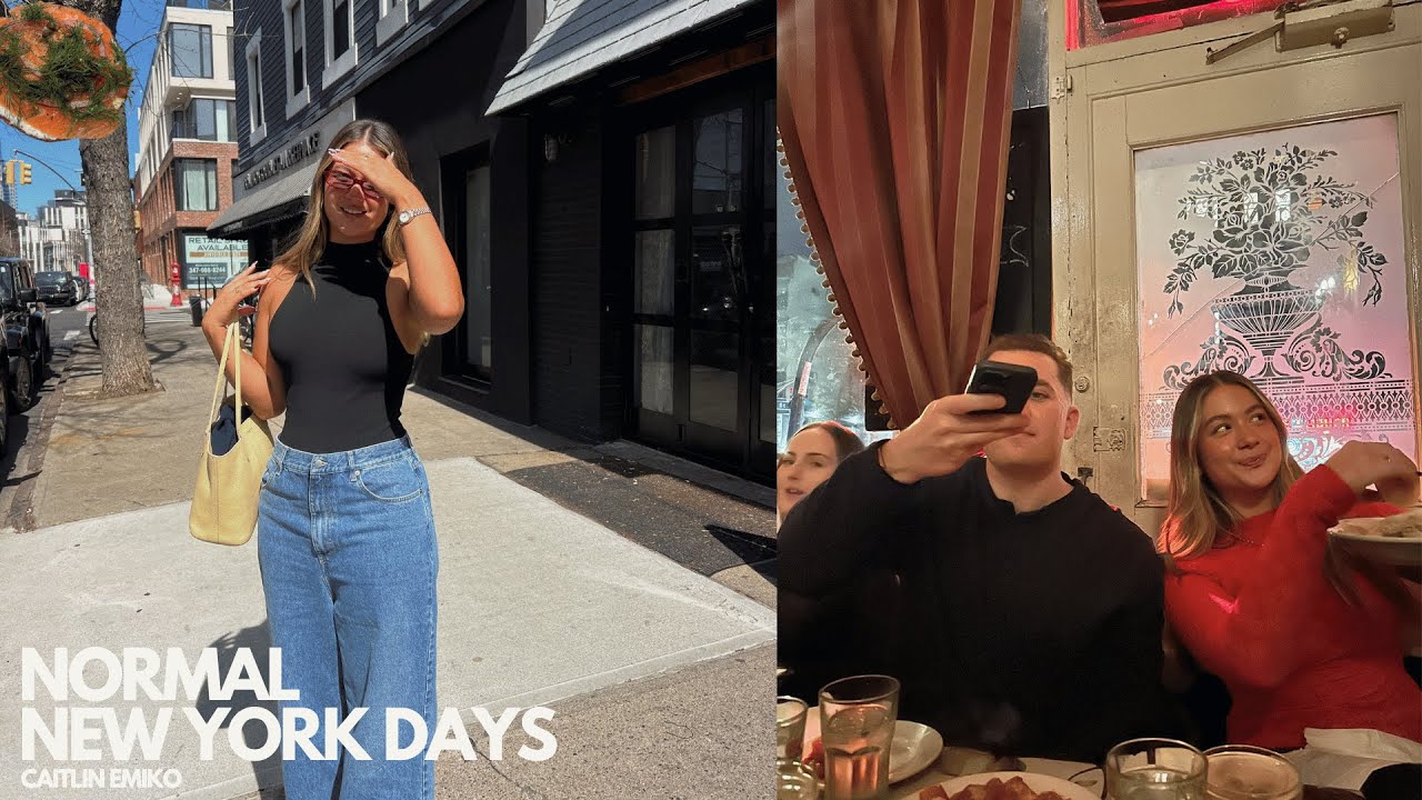 A normal weekend in your late 20's 🍎 New York City edition