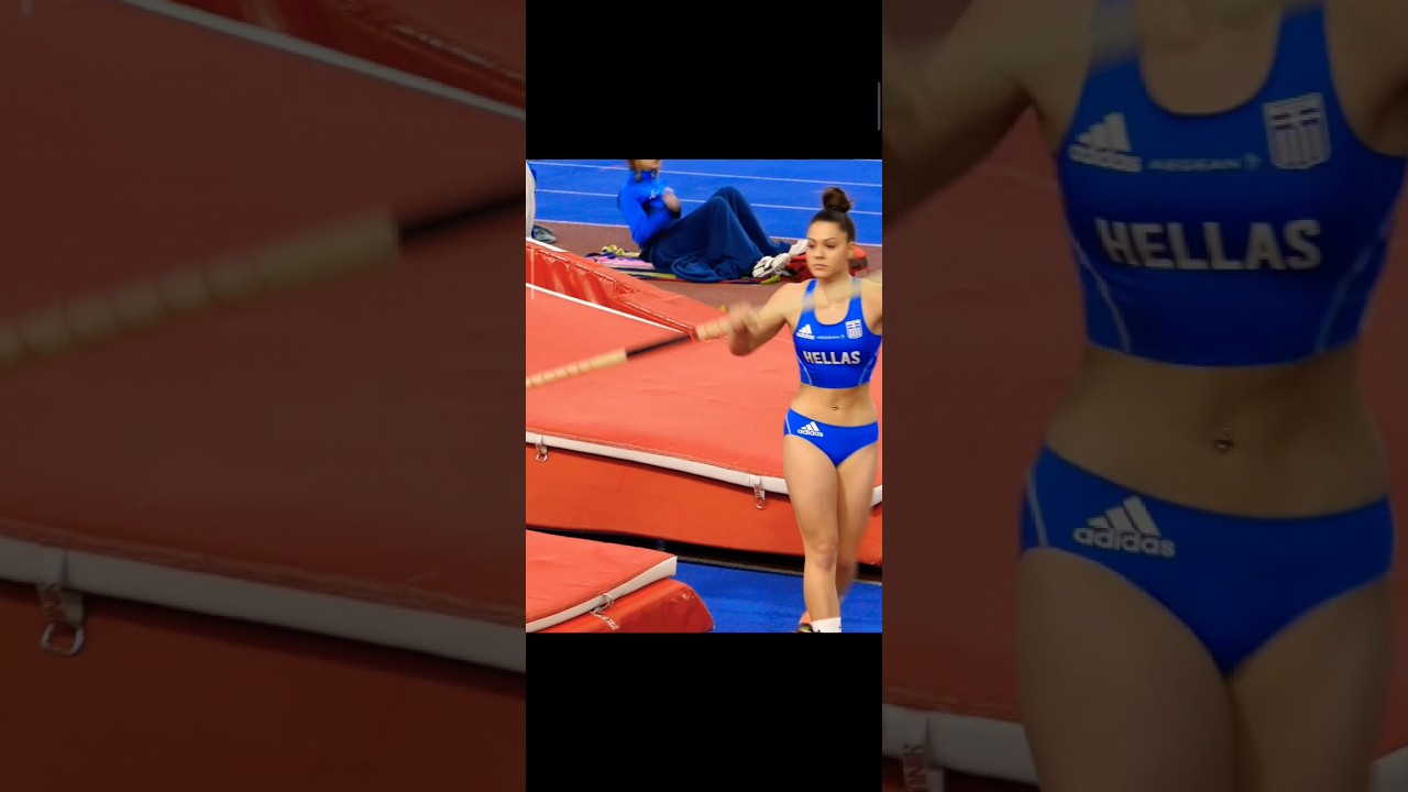 Greek's women's Pole Vault Iro Vradi (GRE) Balkan U20 Championships 2nd Place