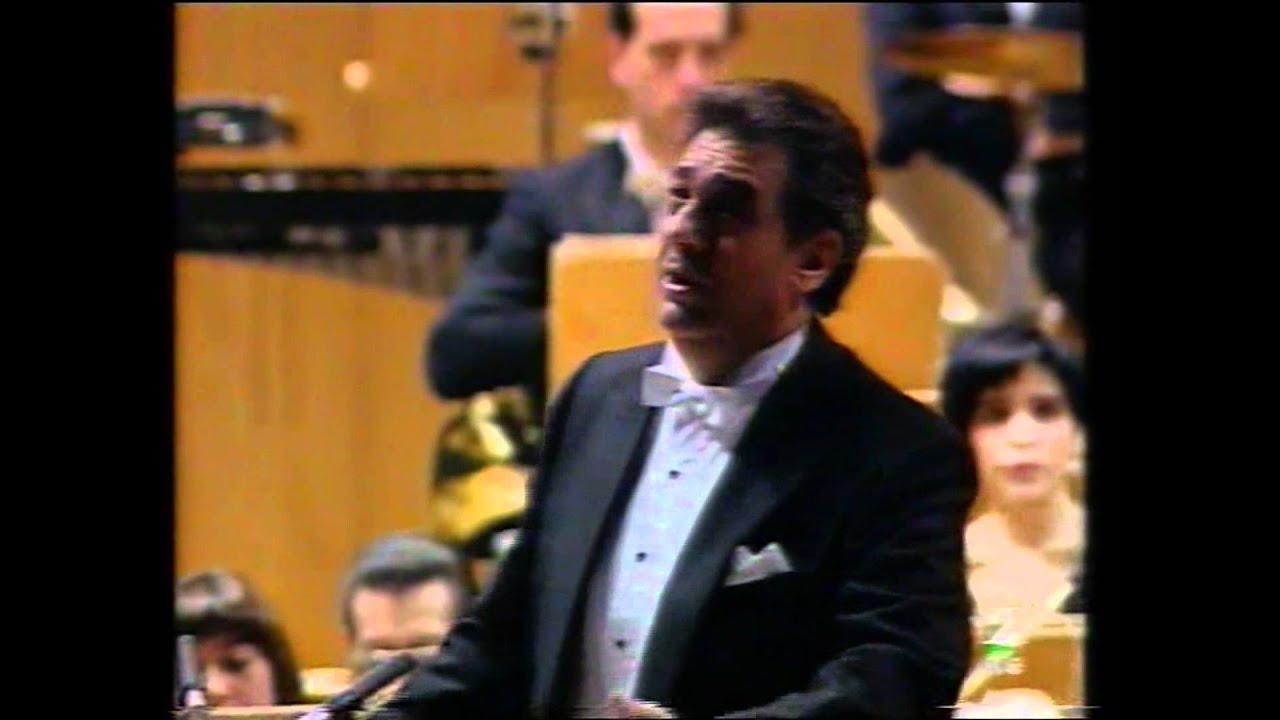 Placido Domingo - De este apacible Rincon de Madrid