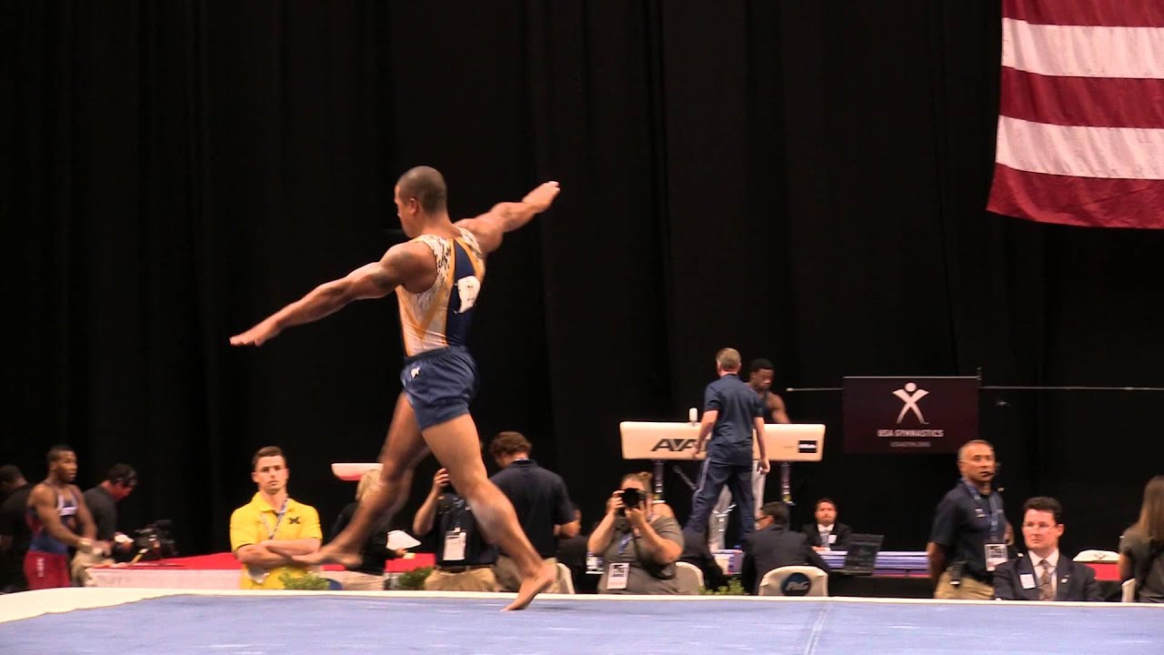 Stacey Ervin – Floor Exercise – 2015 P&G Championships – Sr. Men Day 1