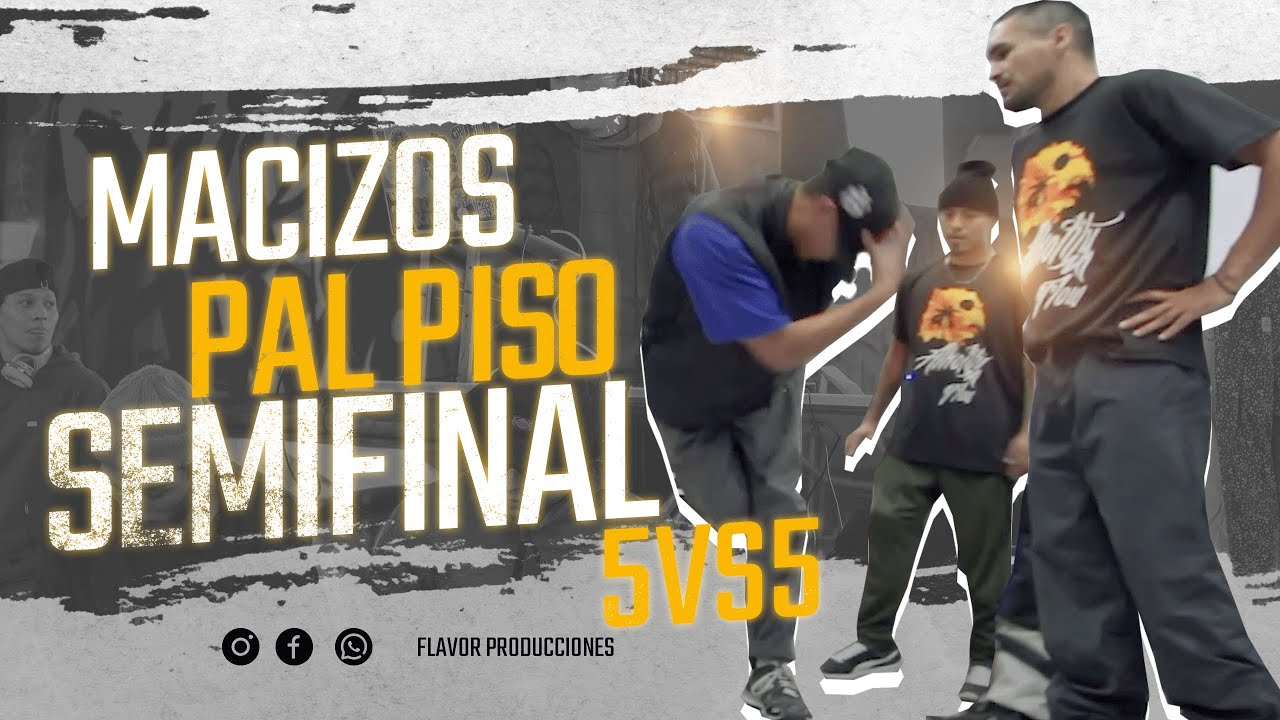 MACIZOS PAL PISO VOL 4. | SEMIFINAL 5VS5 | JAKE MATE VS ALKOLITI FLOW