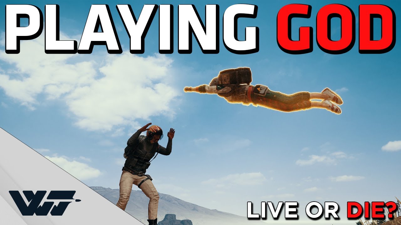 PLAYING GOD - They play a game while I play god - (Twitch chat decides) - Funny PUBG