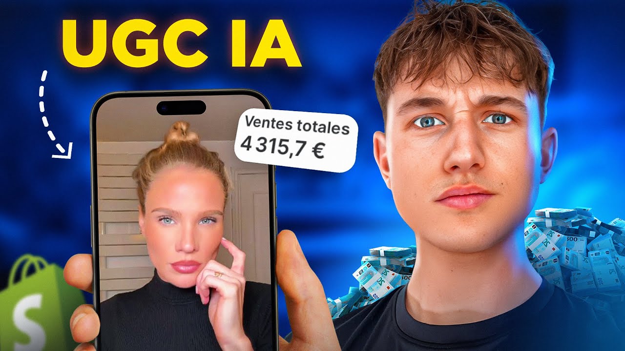 Comment j'ai cr&eacute;er une annonce UGC IA VIRALE (gratuit) pour le DROPSHIPPING