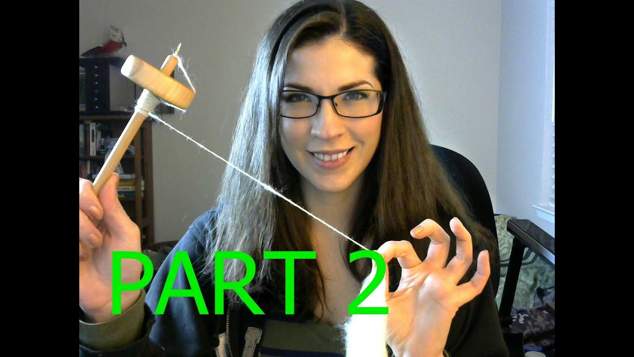 Basic Drop Spindle Tutorial Part 2 - Finishing Your Yarn