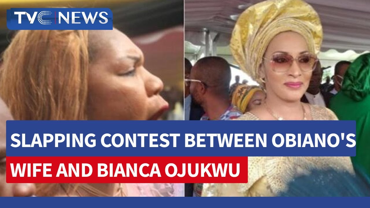 (VIDEO) Watch Slapping Contest Between Obiano's Wife And Bianca Ojukwu