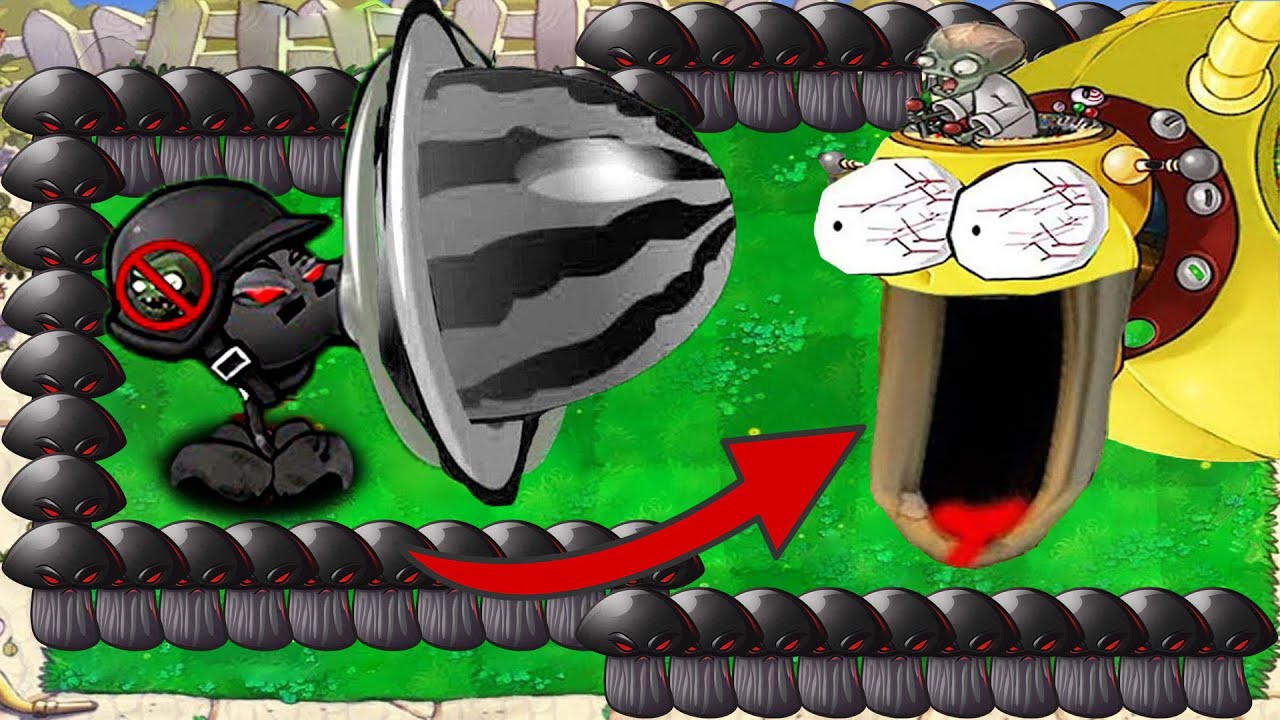 999 Doom Gatling Pea Melon X 999 Doom Shoom Attack Dr.Zomboss - Plants vs Zombies Hack