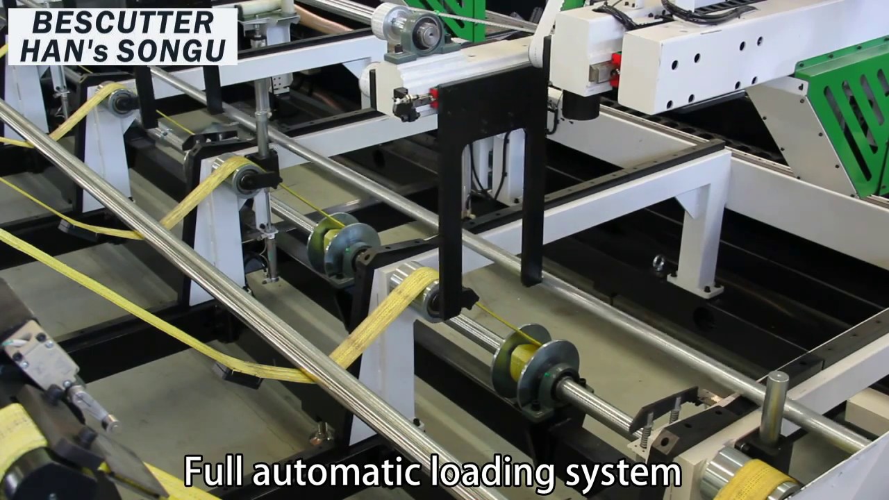 BESCUTTER Hytube Series Fiber Laser Tube Cutter with Automatic Loader