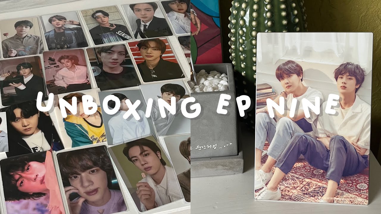 unboxing ep 9 : купила карту за 35к??! 📨 большая распаковка фотокарт бтс и другого мерча