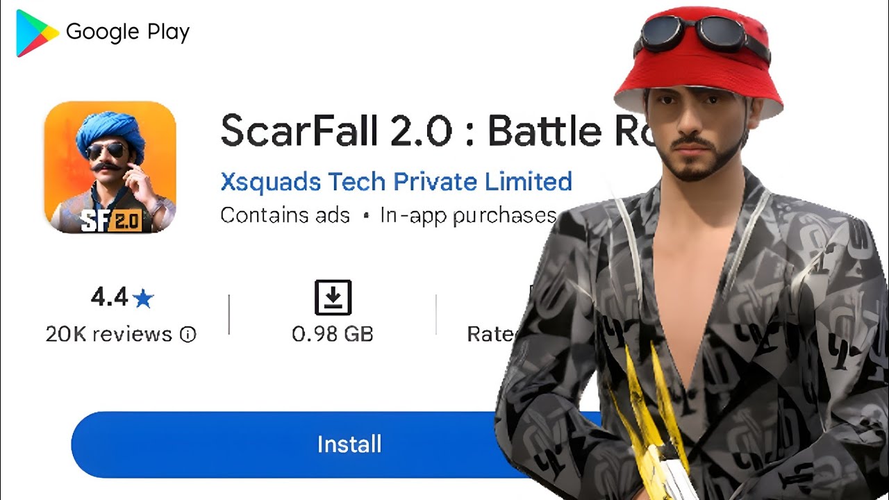 I Played ScarFall 2.0 as a Free Fire Fan 😳🔥 | Made in India Game Review 🇮🇳 | Better than FF & Bgmi🤔?