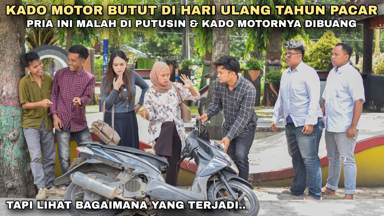 PENYESALAN CEWEK MATRE SAAT ULANG TAHUN, MENOLAK DIBERI MOTOR VARIO & MALAH DIBUANG DITEMPAT UMUM‼️