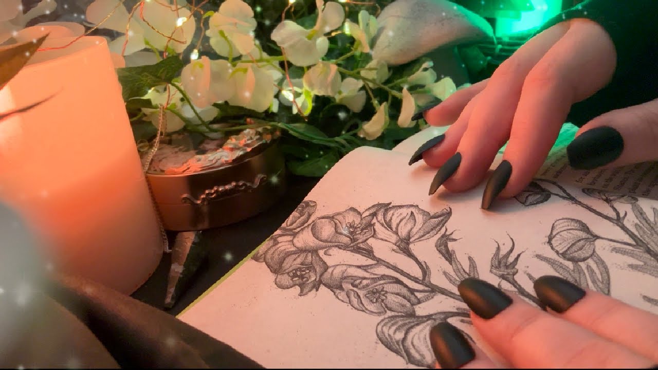 fun facts ASMR 🌿 reading about poisonous plants  | soft spoken book reading
