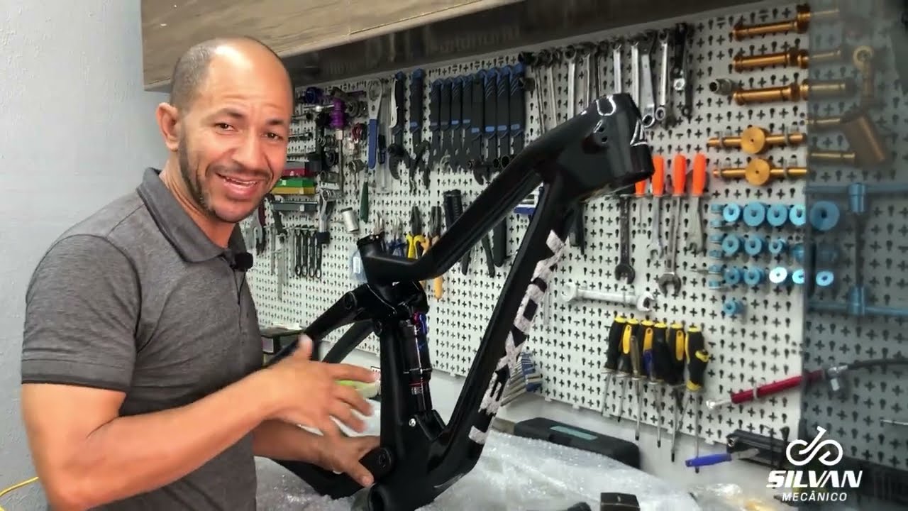 Review quadro full de carbono do Aliexpress