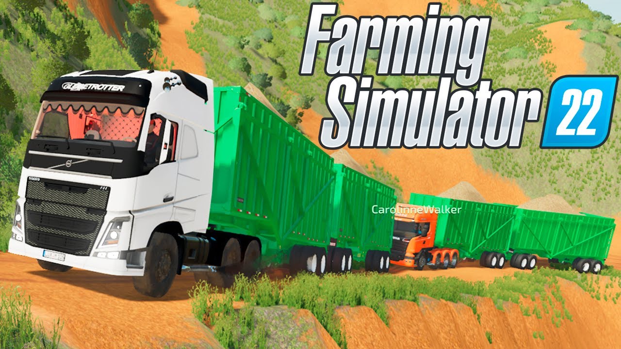 O VOLVO PEDIU PRIMEIRA NA SUBIDA (MATOPIBA MAP) | Farming Simulator 22