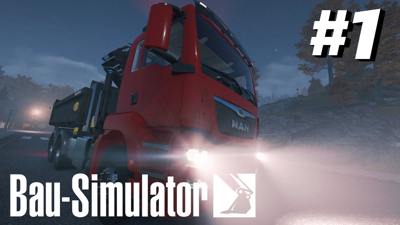 Bau Simulator #1 - Aufräumarbeiten nach dem Sturm