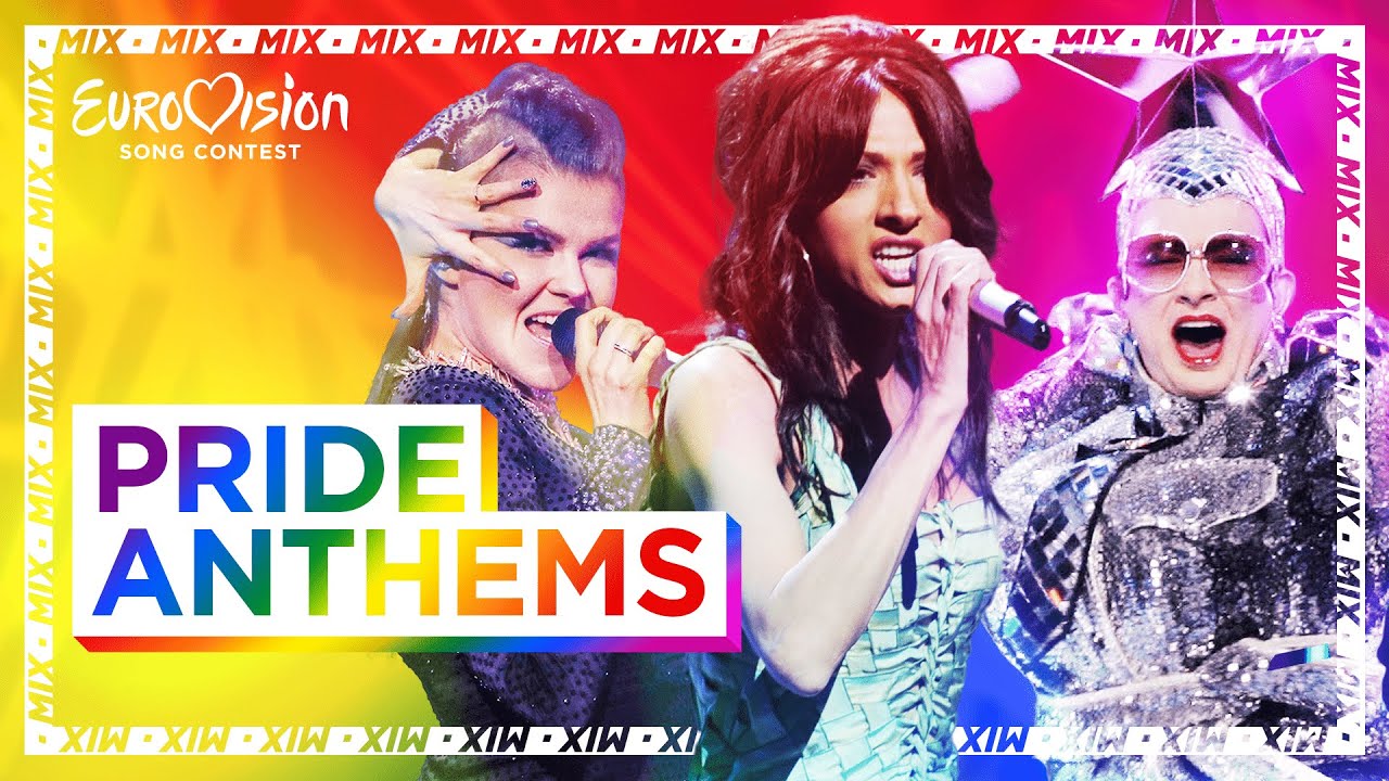 Eurovision Pride Anthems Mixtape - LGBTQ+ performances, bops and bangers 🏳️&zwj;🌈🏳️&zwj;⚧️