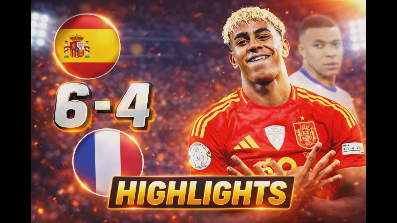 Spain 6-4 France | Unbelievable Match! | All Goals & Highlights 2026
