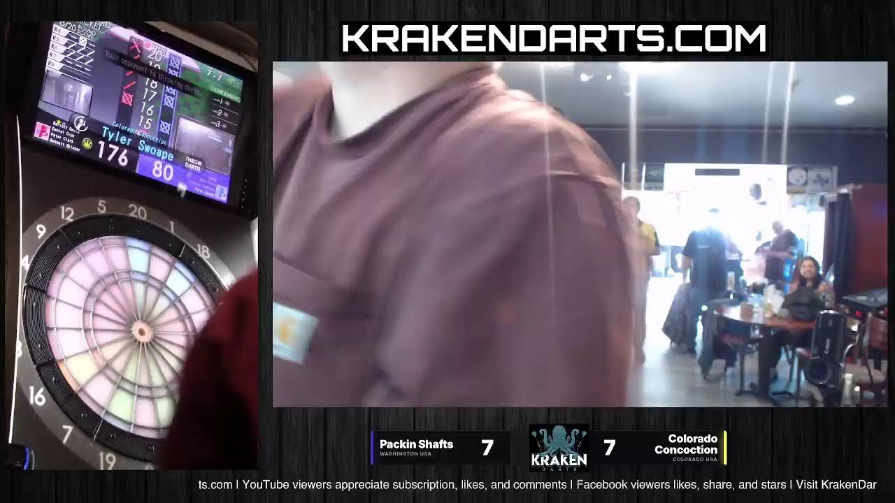 Dartslive Superleague 12 (2026) S2 Division - Packin' Shafts vs Colorado Concoction