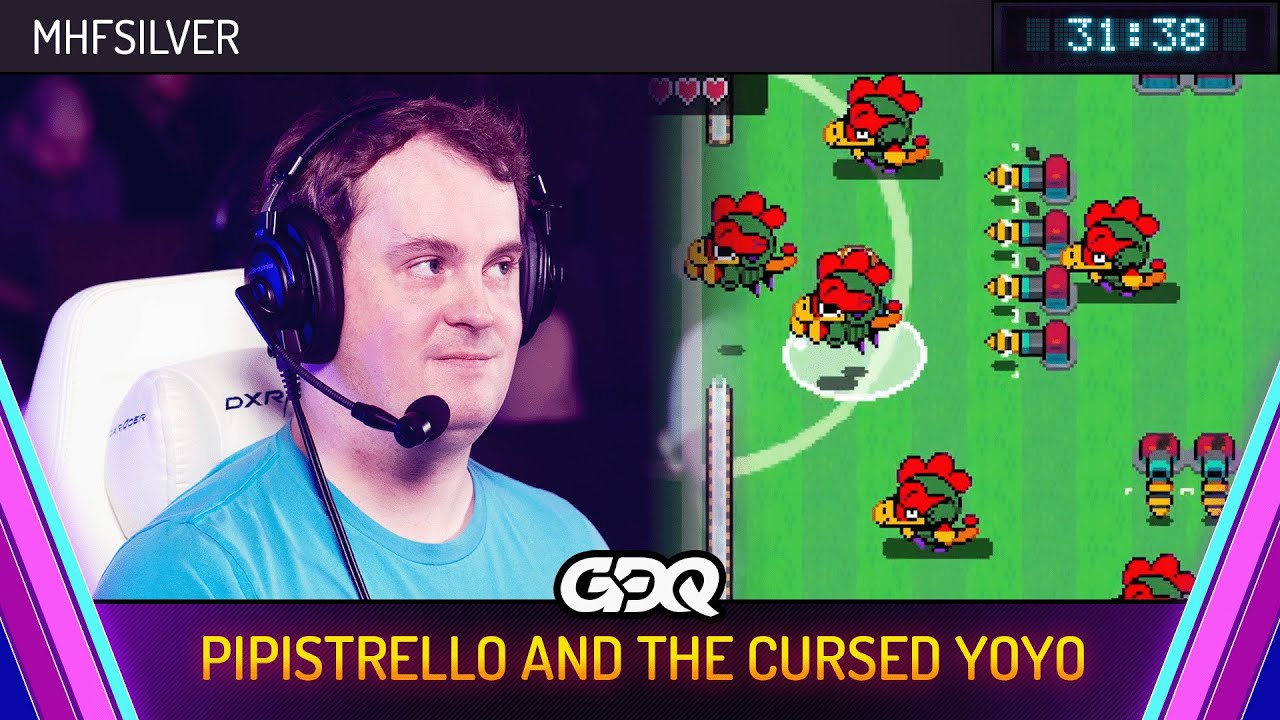 Pipistrello and the Cursed Yoyo by MHFsilver in 31:38 - Awesome Games Done Quick 2026