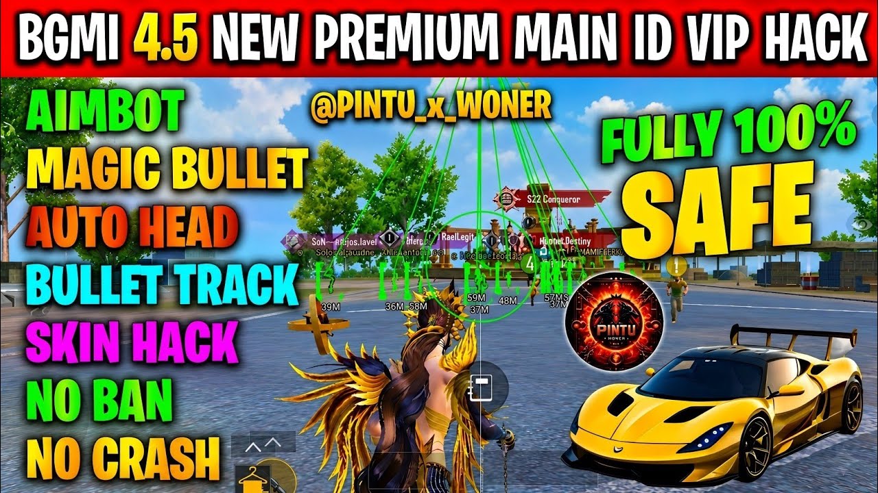BGMI HACK 4.5 | BGMI 4.5 MOD APK | BGMI ESP HACK | BGMI NEW HACK TODAY | HOW TO HACK BGMI HACK 