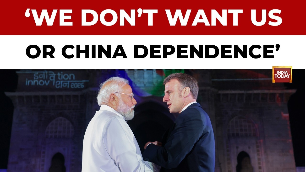 AI Impact Summit 2026: Emmanuel Macron on India–France Tech Vision & AI Race | PM Modi | AI Summit