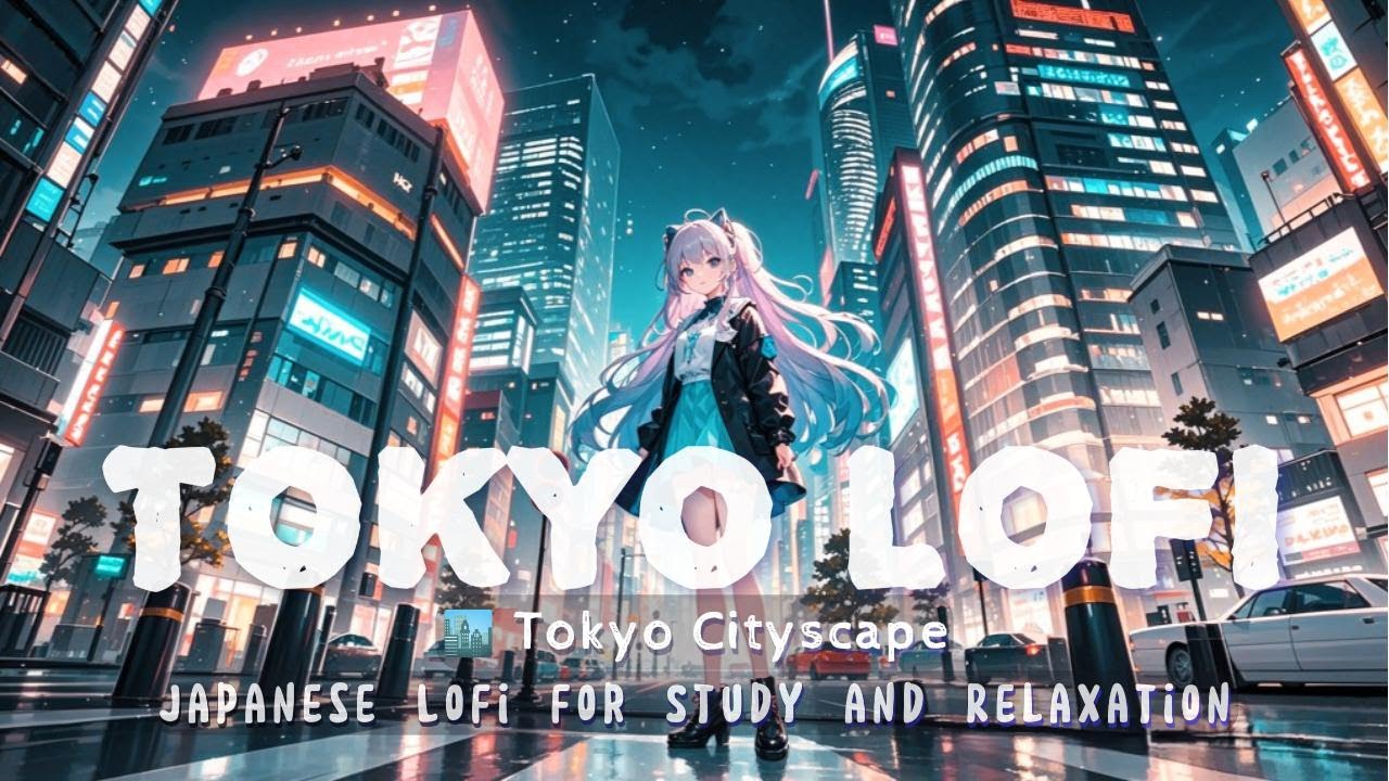 🏙️ Tokyo Cityscape: Japanese Lofi for Study and Relaxation 🏙️