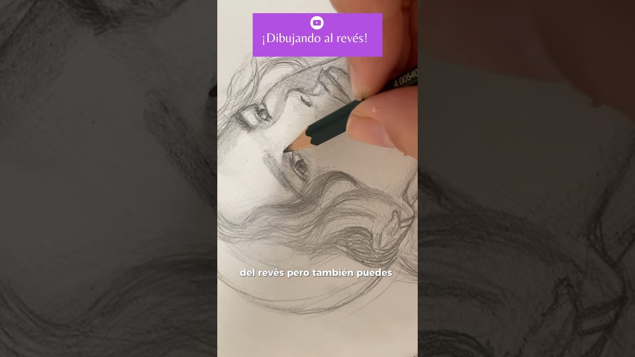 &iexcl;DIBUJA AL REV&Eacute;S! Esto es lo que NECESITAS para APRENDER A DIBUJAR. #arte #dibujo