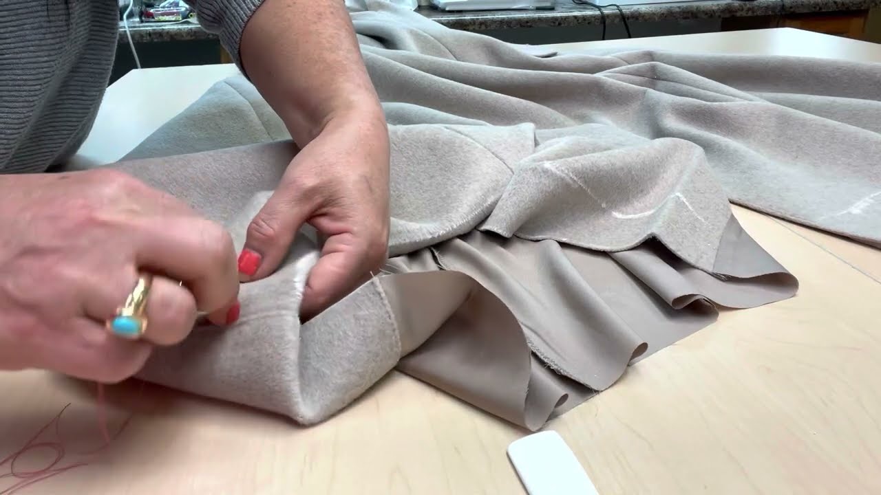 ✂️УКОРОТИТЬ ПАЛЬТО…Простой Метод…на 1,2,3 и готово.  МК