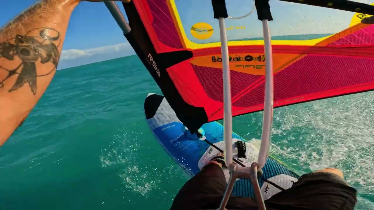 Windsurfing in tropical KEY WEST