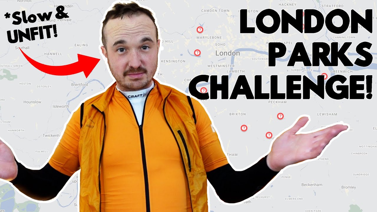 How many London parks can I cycle to in ONE DAY?!