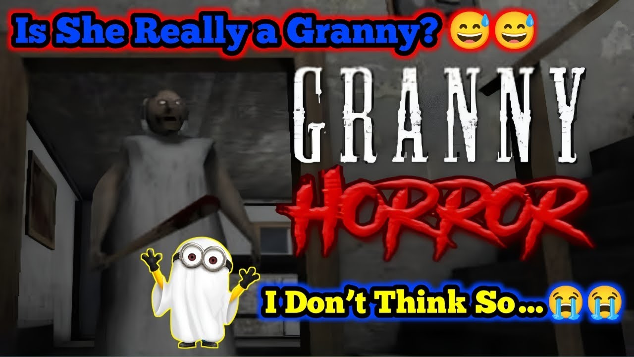 IS SHE REALLY A GRANNY? 😳 | I Don’t Think So… 😭 #shortsfeed #granny #horror #verticallive #kryzon