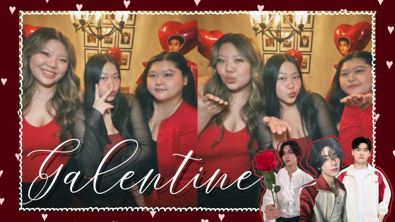 VLOG: Hosting the CUTEST Galentine’s Ever 💋