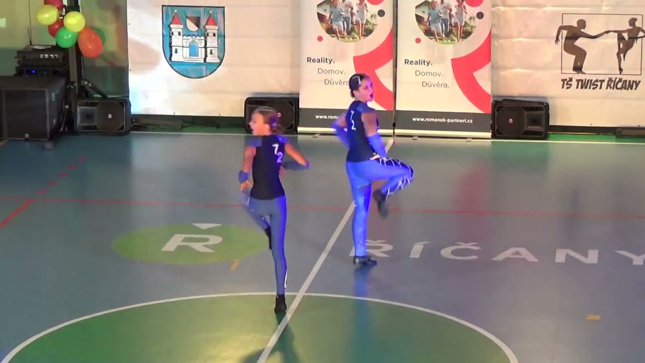 Boberová Lea - Ružičková Kristína, 2. místo [www.rokenrol.cz]