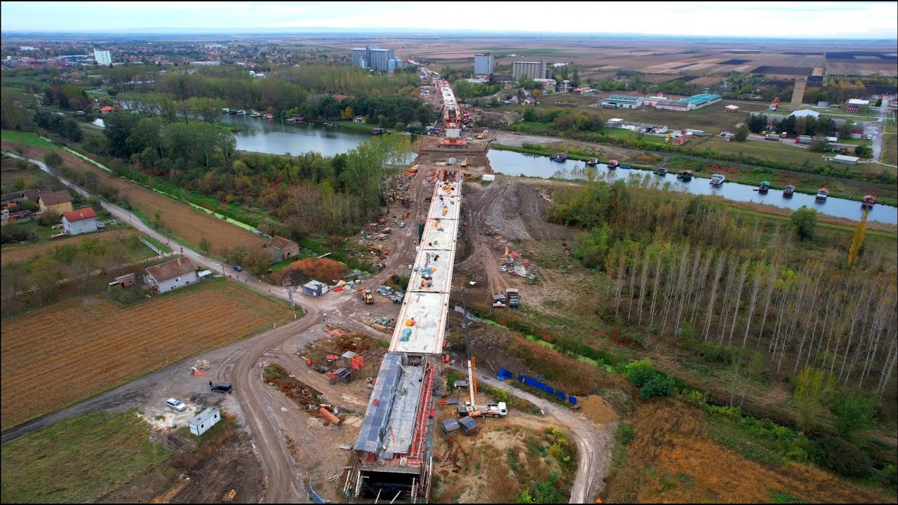 Vijadukt Km117+155 Vrbas, Brza pruga Beograd - Novi Sad - Državna granica 27.10.2023.
