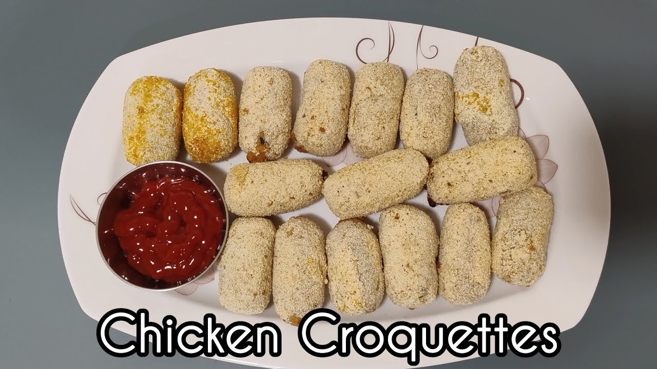 Chicken Croquettes | home made recipe 